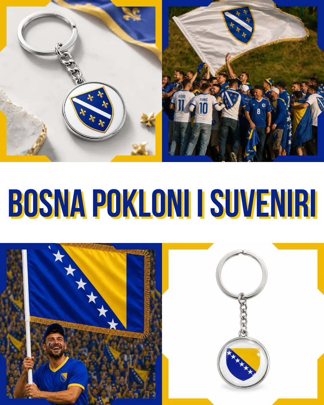 Bosnische Geschenke und Geschenkideen – Kategoriebild für BiH-Fans und bosanska dijaspora