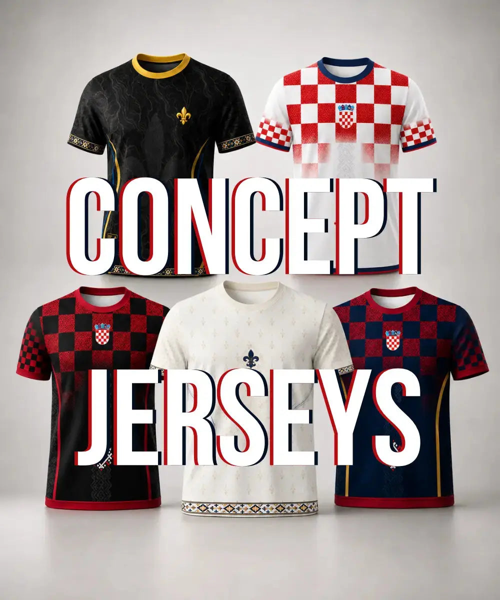 Concept Trikots – Bosnien & Kroatien | Fan-inspirierte Designtrikots