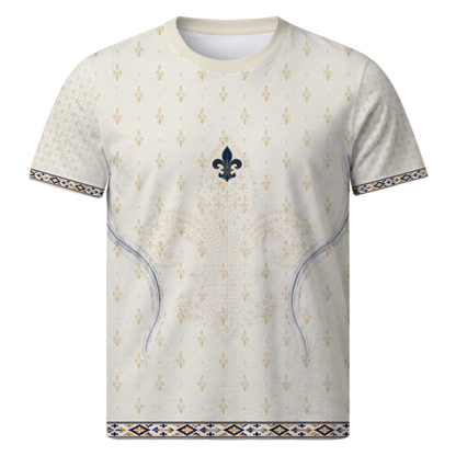 Bosnia White Concept Jersey – All-Over-Print helles Fandesign Vorderansicht