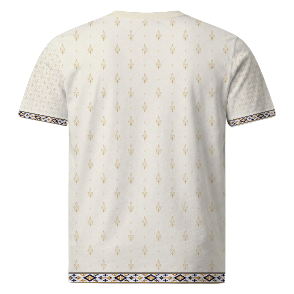 Bosnia White Concept Jersey – Rückansicht eigenständiges Designtrikot kein Verbandstrikot