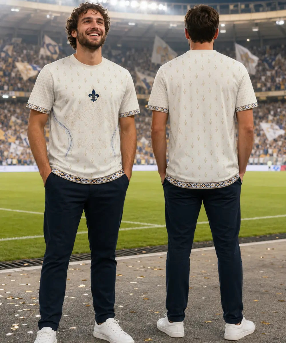 Bosnien Concept Trikot Weiß – Detailansicht Druck, Bosnia Heim-Stil Concept Design