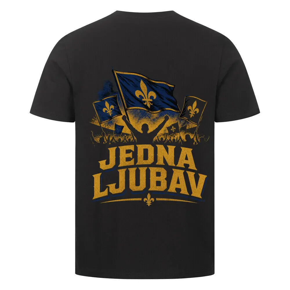 WM 2026 Fan Shirt Schwarz Rückansicht – Fanshirt Weltmeisterschaft 2026 Premium Qualität