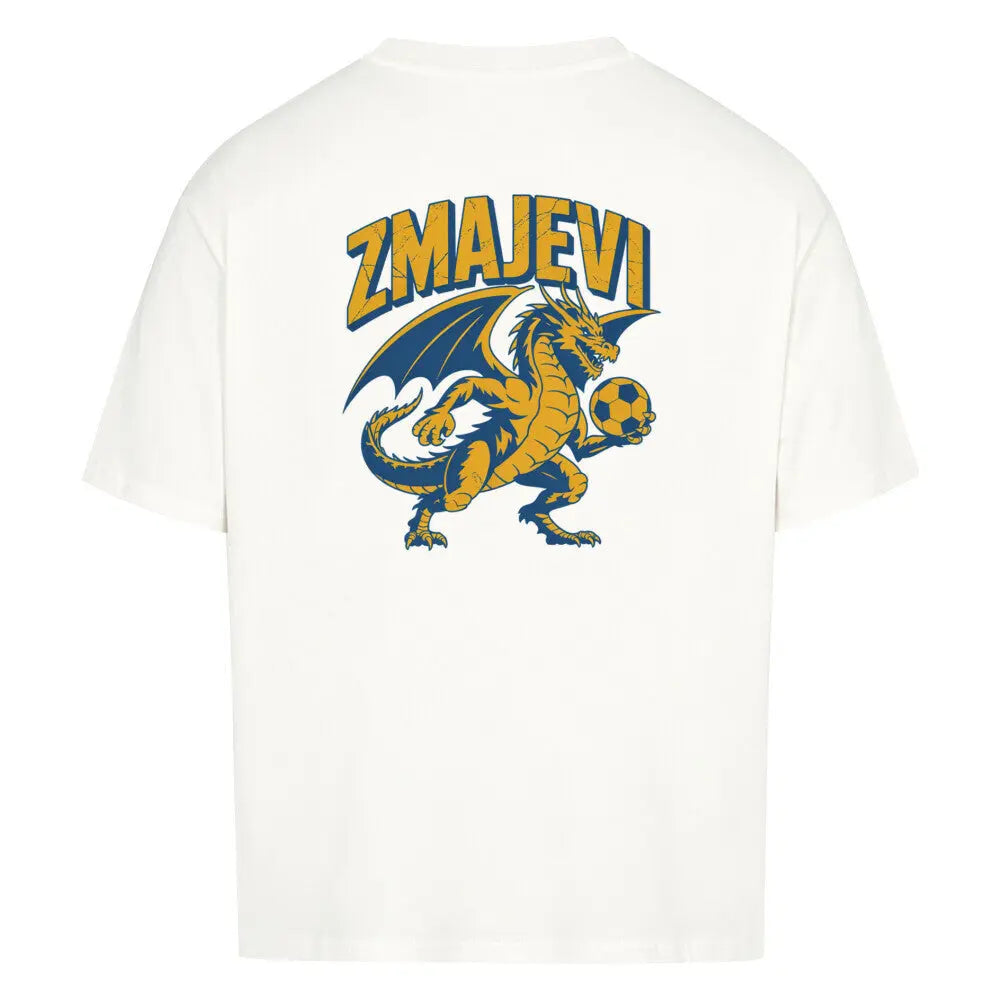 WM 2026 Oversized Shirt Weiß Rückansicht – 240 GSM Streetstyle Fanshirt Weltmeisterschaft