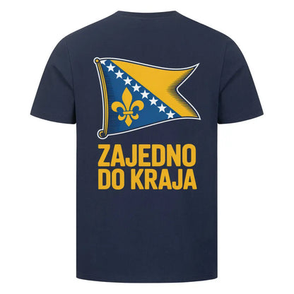 WM 2026 Fan Shirt French Navy Rückseite Multicolor Edition – Premium Baumwolle WM Fanshirt