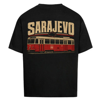 WM 2026 Oversized Shirt Schwarz Rückansicht 4-Farben Edition – Premium 240 GSM WM Fanshirt