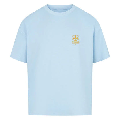 WM 2026 Oversized Fan Shirt Babyblau 4-Farben Edition – 240 GSM Drop Shoulders Fanshirt