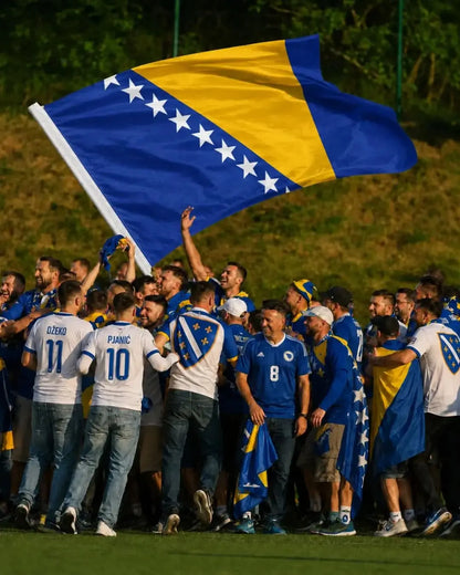 Bosnien und Herzegowina Flagge (BiH) | Standard - Premium Qualität 