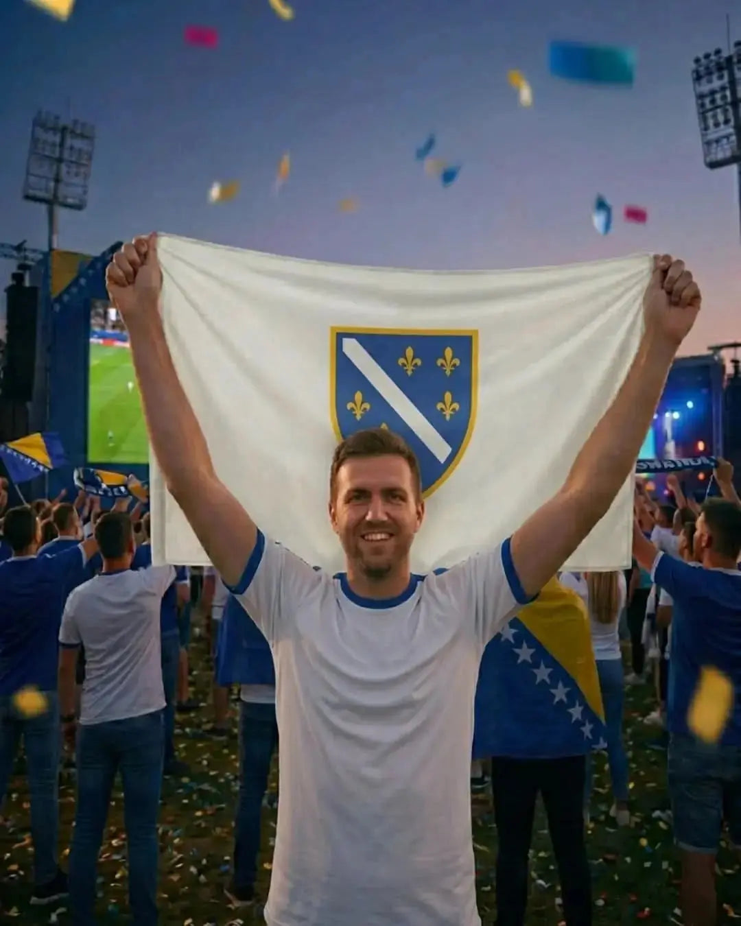 Zastava Ljiljana | Bosnische Lilien-Flagge 